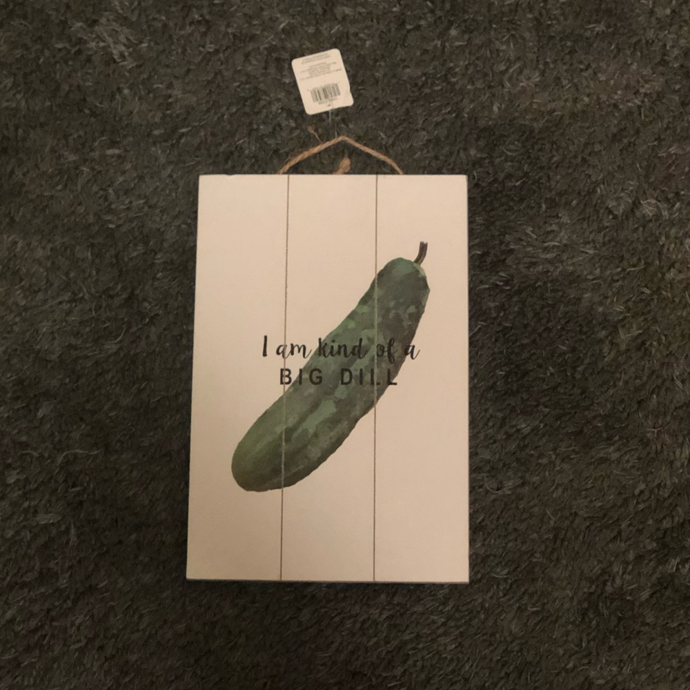 Dill pickle sign